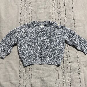 Baby Blue Knit Sweater